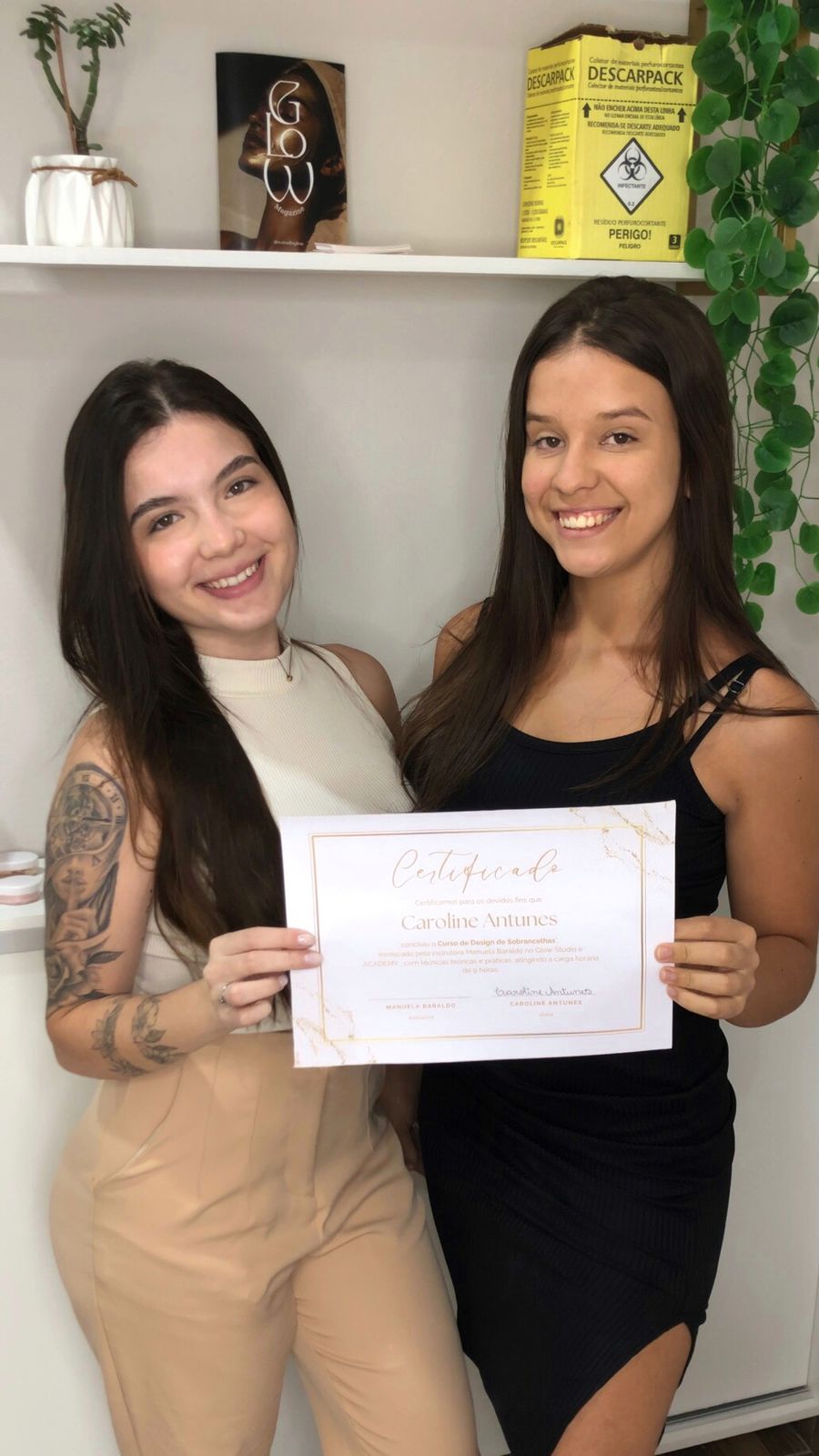Aluna do curso Start Brows